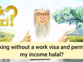 Working without a work permit or visa, is my income halal?