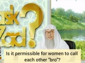 Is it permissible for girls to call each other "Bro" / "Bruh"?
