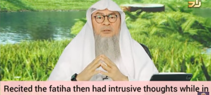 Had doubts if I recited correctly or not during prayer, what to do Whispers of satan