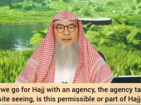 Hajj agency takes us sight seeing in Makkah, Madinah Is it permissible or part of hajj