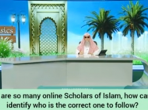 How to know which scholar is correct to follow with so many online scholars these days