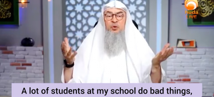 Lot of students at school do bad things, must I advise them or mind my own business?