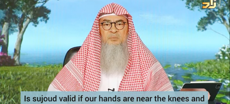 Is sujood valid if our hands are near the knees & not next to the head?