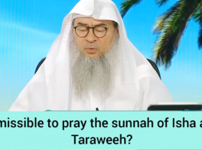 Is it permissible to pray the sunnah of isha after the taraweeh?