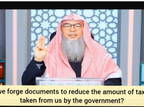 ​Can we forge documents or lie to government to reduce the amount of tax (taxation)