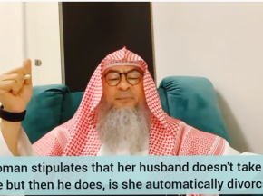 Woman stipulates in marriage contact husband doesn't take 2nd wife, if he does is she divorced