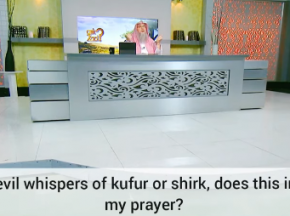 I have evil whispers about kufr or shirk, does this impact my prayer?