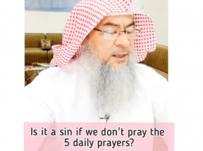 Is it a sin if we do not pray the 5 daily prayers?