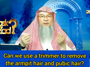 Can we use a trimmer to remove pubic hair and armpit hair?