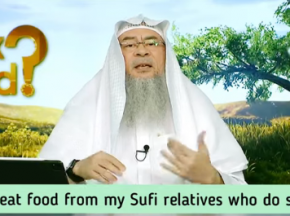 Can I eat food (meat) from my Sufi relatives who do shirk?