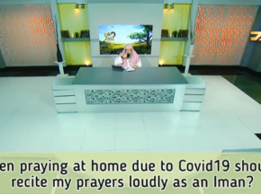 When praying alone, do I recite loudly like an imam (Takbeers, salam etc)?