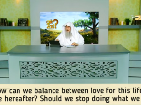 How to balance between love for life & hereafter? Should we stop doing what we love?