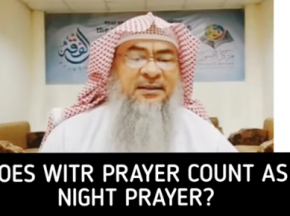 Does Witr Prayer count as Tahajjud / Night Prayer?