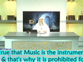 Is it true that music is the instrument of Satan & that's why it's prohibited for us