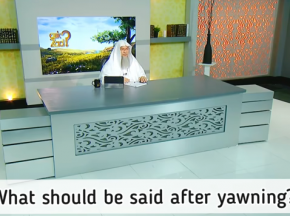 What should we say after yawning?